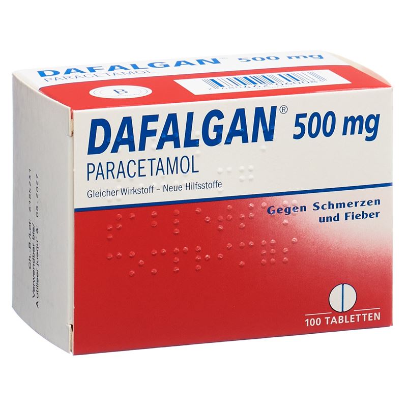 DAFALGAN Tabl 500 mg 100 Stk