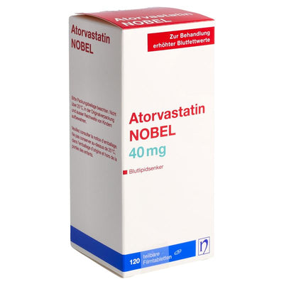 ATORVASTATIN NOBEL Filmtabl 40 mg Ds 120 Stk