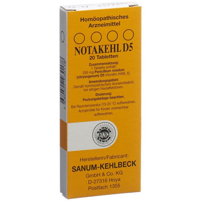 NOTAKEHL Tabl D 5 20 Stk