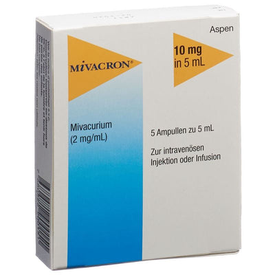 MIVACRON Inj Lös 10 mg/5ml 5 Amp 5 ml