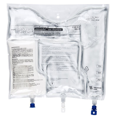 SMOFKABIVEN EF Inf Emuls 986ml Btl 4 Stk