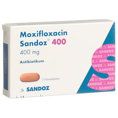 MOXIFLOXACIN Sandoz 400 mg 7 Stk
