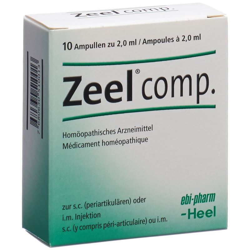 ZEEL COMP Heel Inj Lös 10 Amp 2 ml