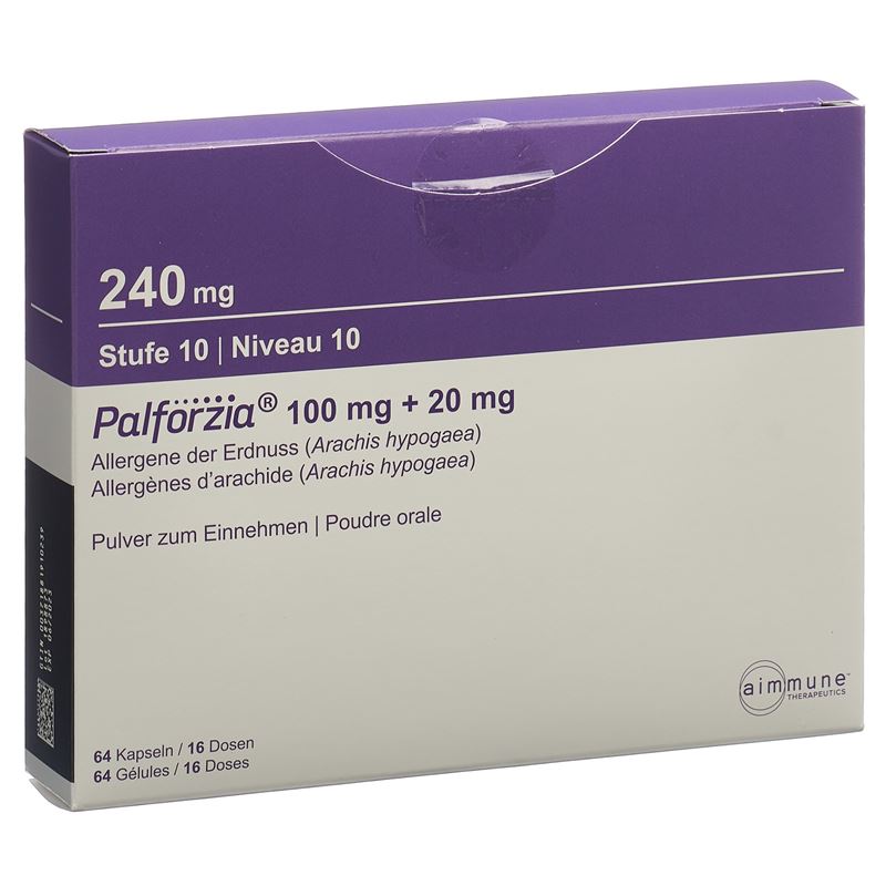 PALFORZIA Stufe 10 Plv 32x20mg/32x100mg 64 Stk